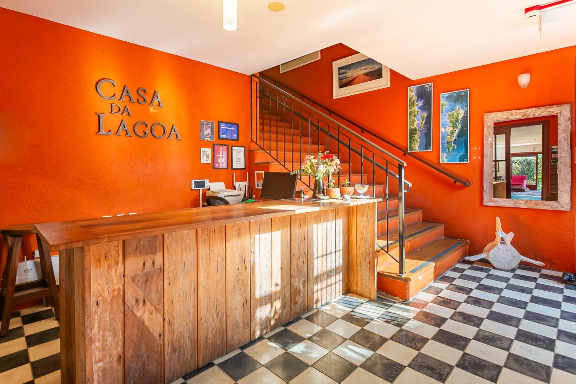 Pousada Casa Da Lagoa ฟลอเรียนอโปลิส ภายนอก รูปภาพ